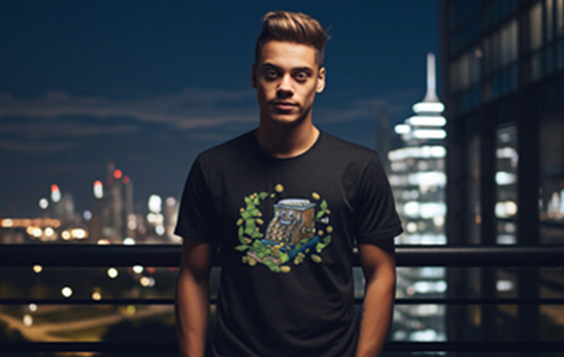 Custom printed streetwear T-shirt manufacturing